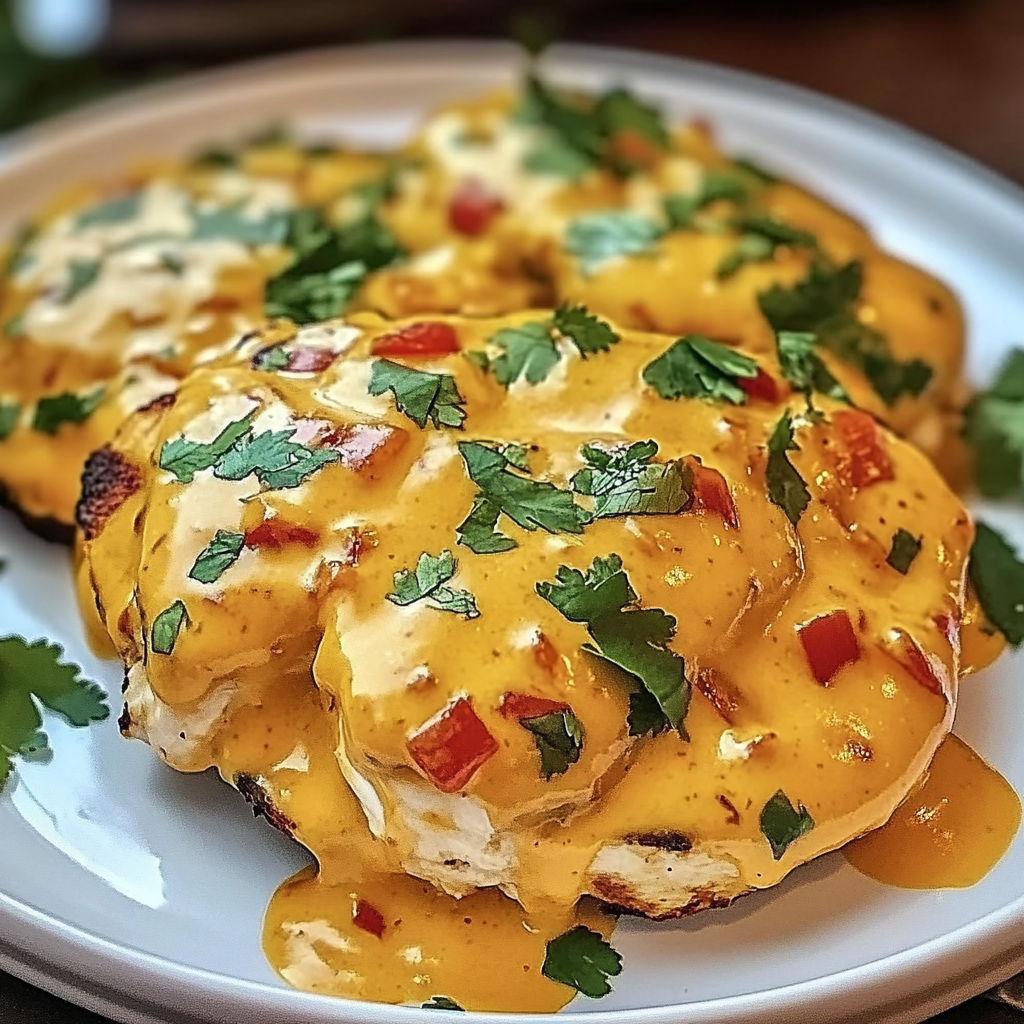 Recipe preparation for Mexican Chicken Cheese Sauce