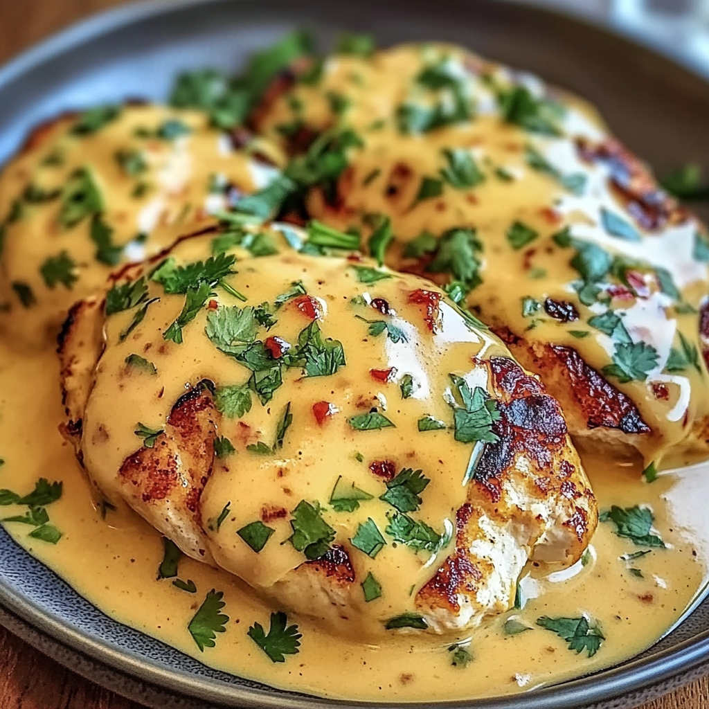 Recipe preparation for Mexican Chicken Cheese Sauce