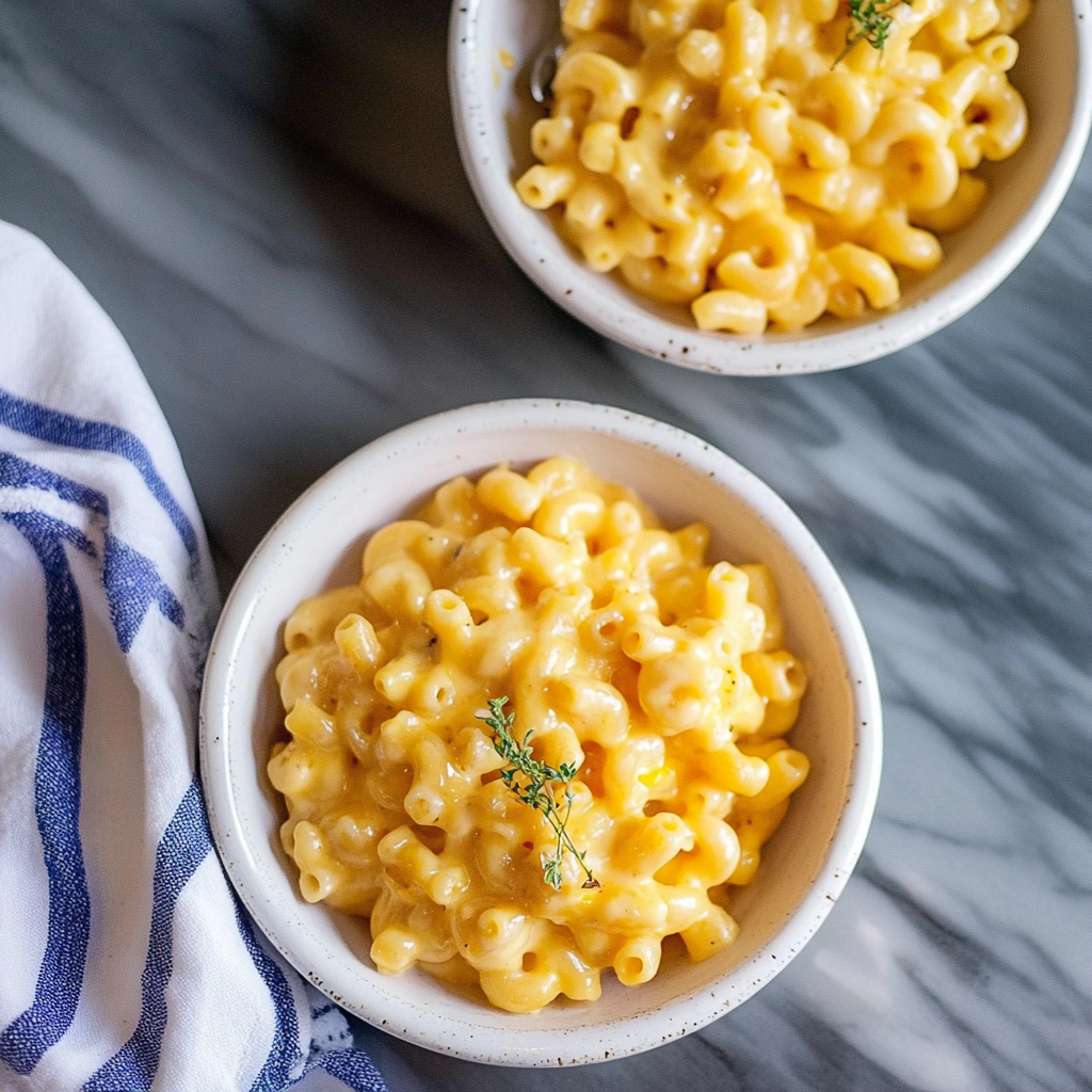 Recipe preparation for Instant Pot Mac and Cheese (Creamy & Festive)