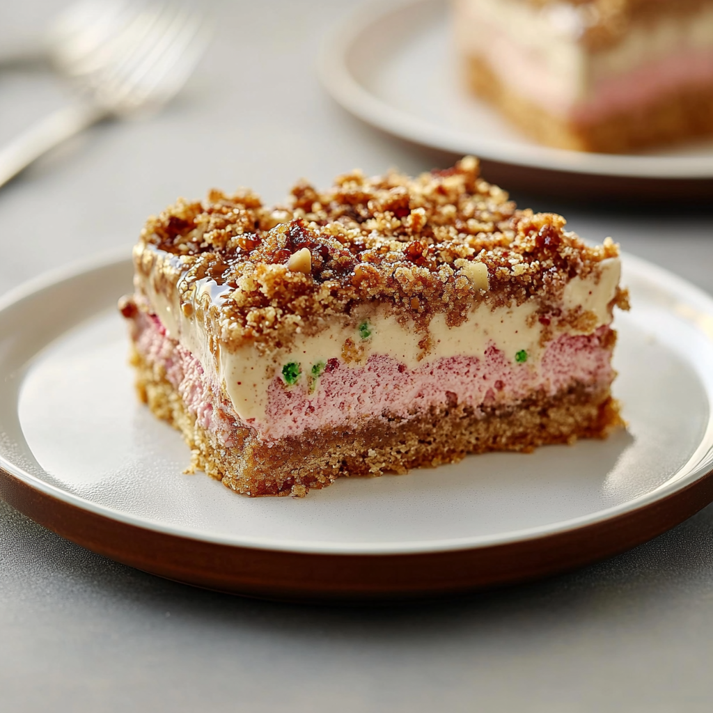 Recipe preparation for Christmas Crunch Cake