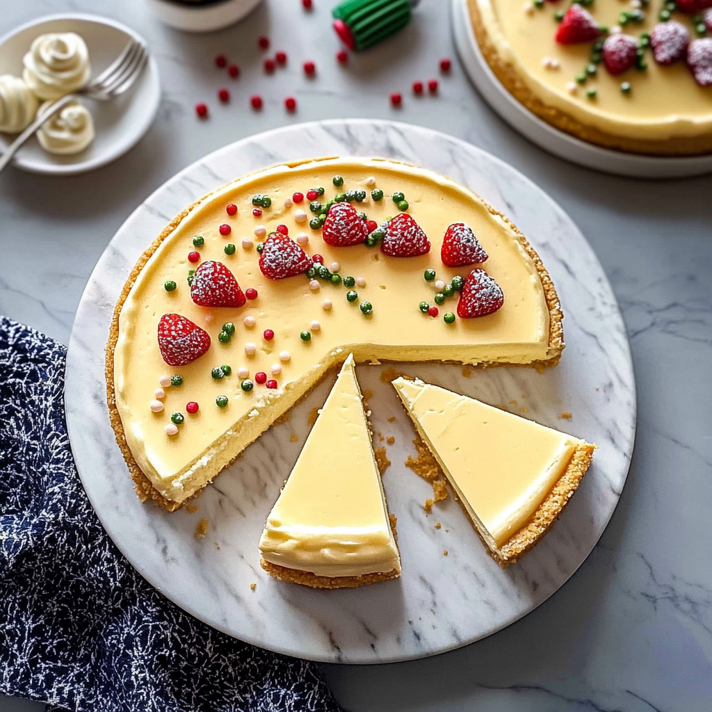 Recipe preparation for Sugar Cookie Cheesecake