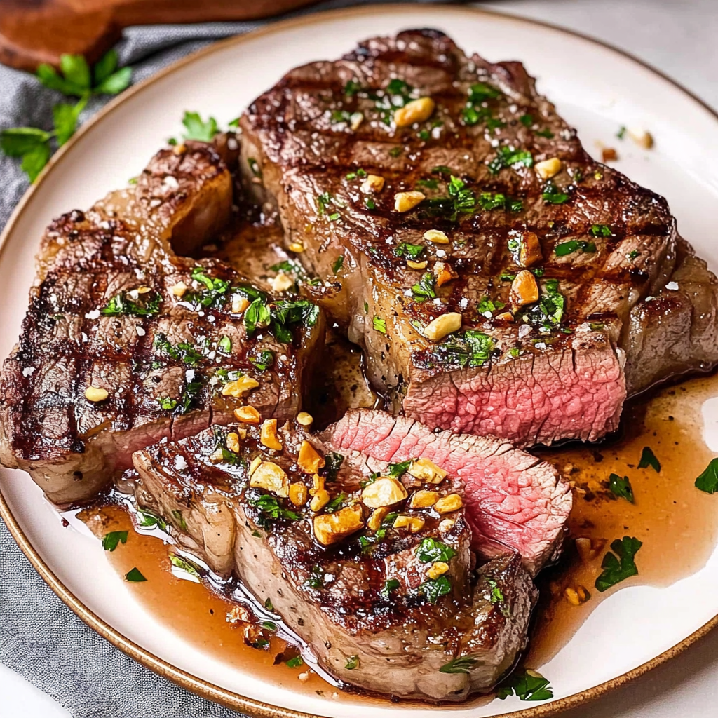 Recipe preparation for sirloin steak
