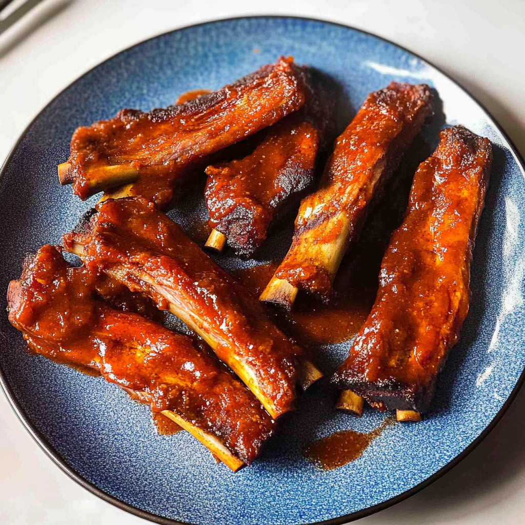 Recipe preparation for Slow Cooker Country Ribs Recipe