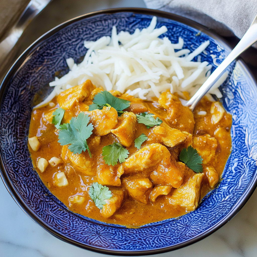 Recipe preparation for Perfect Thai Chicken and Butternut Squash Curry