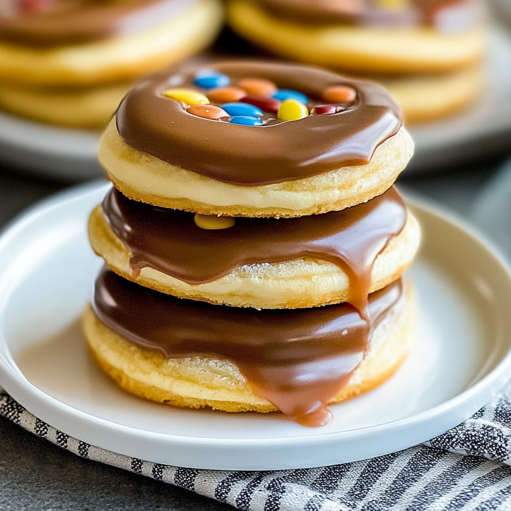 Recipe preparation for Twix-Style Cookies