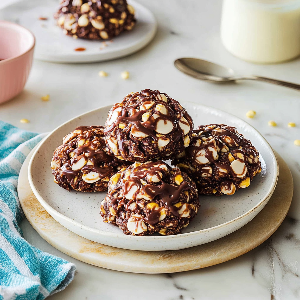 Recipe preparation for no bake cookies