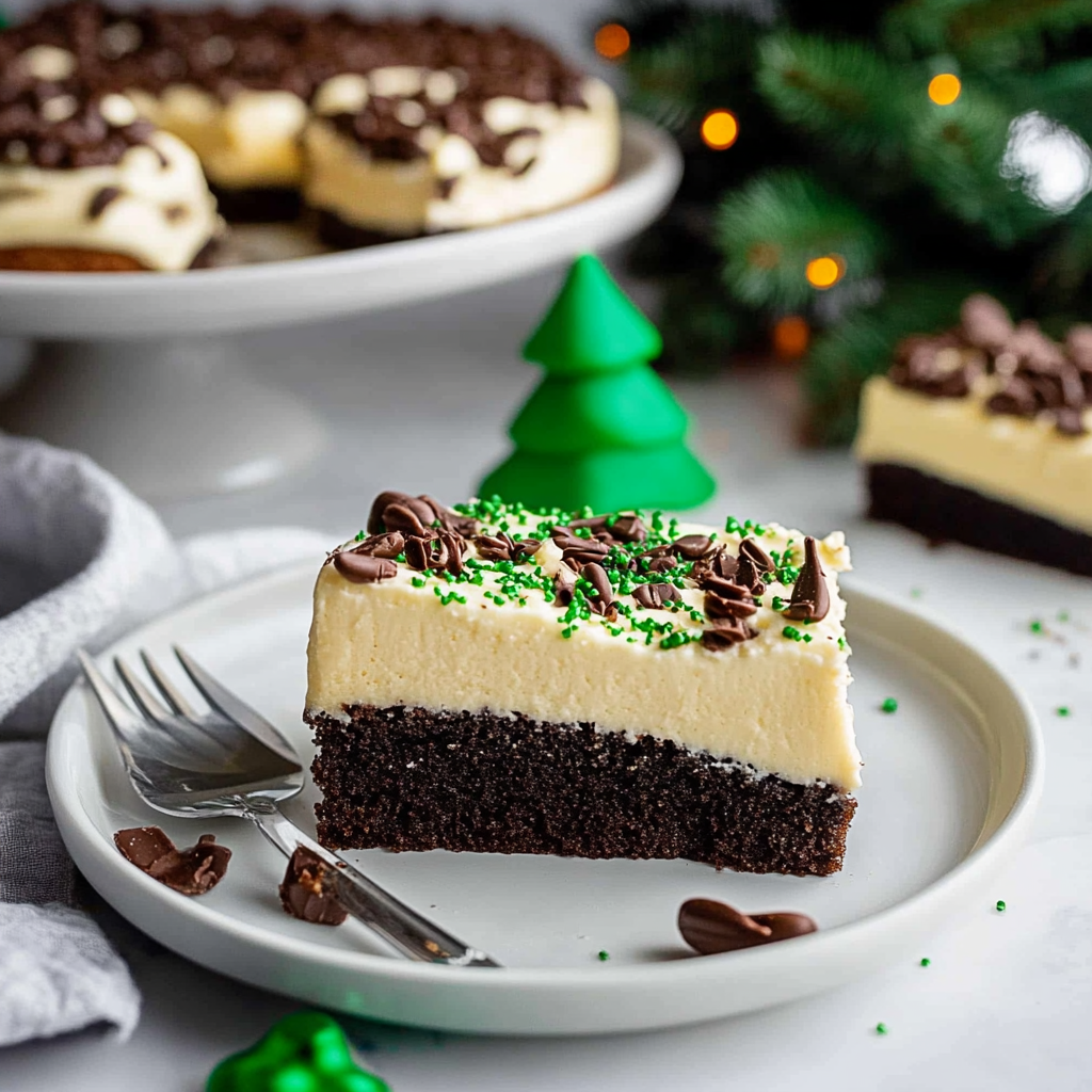 Recipe preparation for Christmas dirt cake